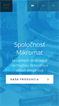 Mobile Screenshot of mikromat.sk